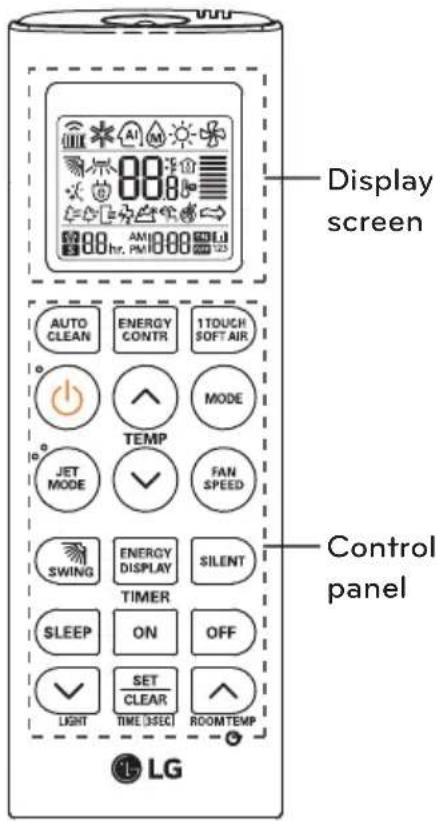 LG USUW186K3A0 - Using the remote control - 1