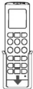 LG USUW186K3A0 - Installing the remote control holder - 2