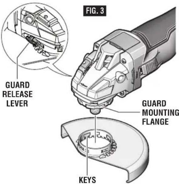 BOSCH GWS18V45CN - WARNING - 1