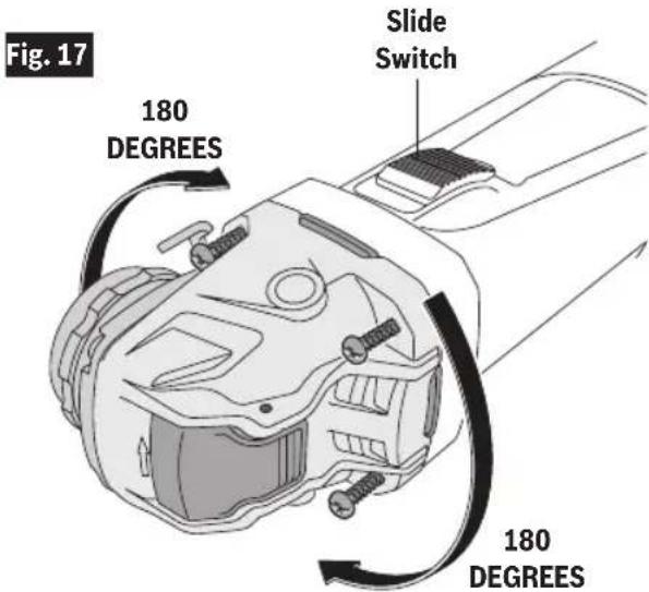 BOSCH GWX1350VSP - Rotate Gearbox - 1