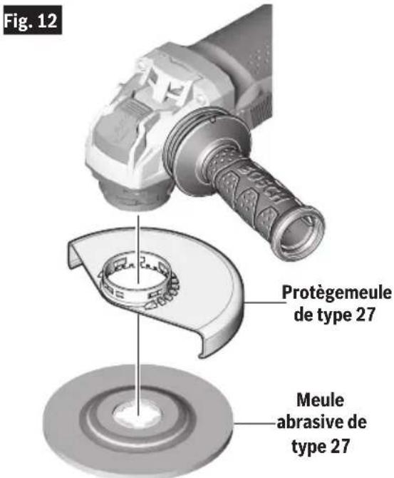 BOSCH GWX1350VSP - AVENTISSEMENT - 1