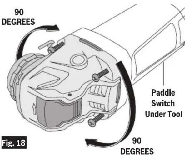 BOSCH GWX1350VSP - Rotate Gearbox - 2