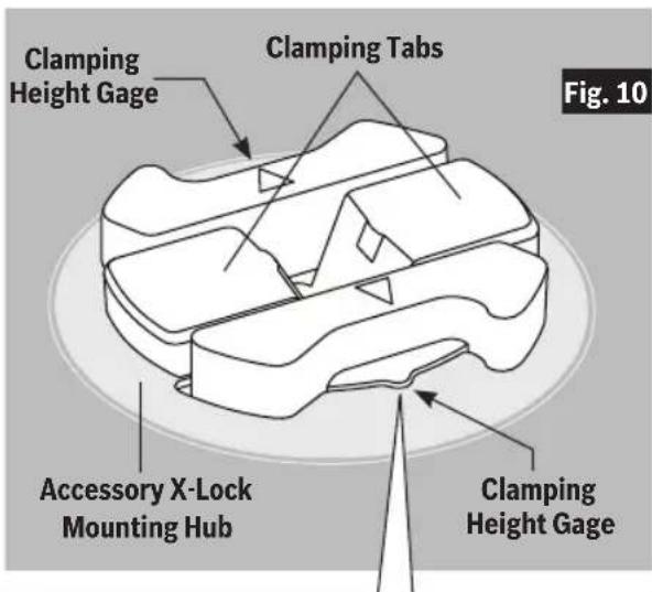 BOSCH GWX1350VSP - Removing accessories - 1