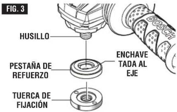 BOSCH GWS1360PD - Escudo para la mano - 1