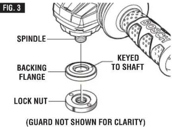 BOSCH GWS1360PD - Hand Shield - 1