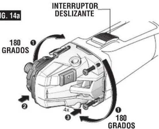 BOSCH GWS1360PD - Instalación del protector de tipo 1 paraURTAMposteria: - 2