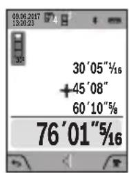 BOSCH GLM400CL - Visualización de los values de la memoria - 1