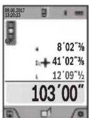 BOSCH GLM400CL - Wall Area Measurement (see figure F) - 1