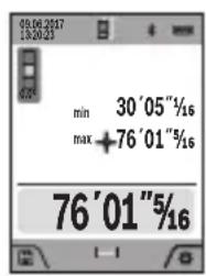 BOSCH GLM400CL - Mesure continue (suivi) - 1