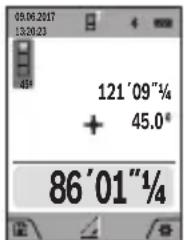 BOSCH GLM400CL - a) Indirect height measurement (see figure B) - 1