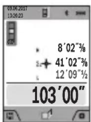 BOSCH GLM400CL - Medicón de un area de pared (vea la figura F) - 1