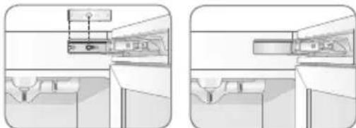 LG S3WFBN - INSTALLING HINGE COVERS - 2
