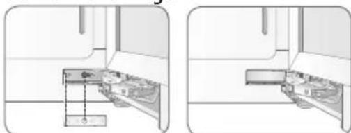 LG S3RFBN - INSTALLING HINGE COVERS - 1