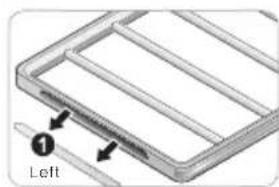 LG S3RFBN - Assembling the Shelf - 4