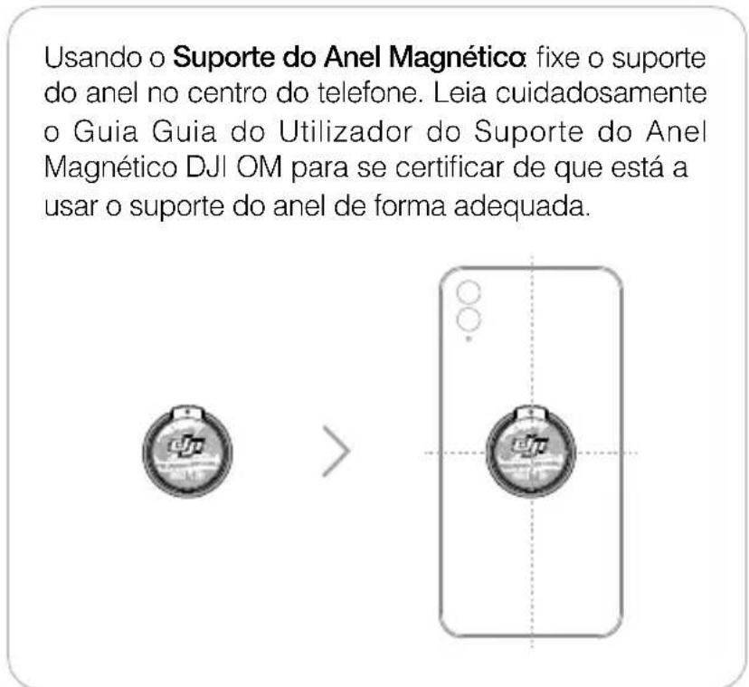 DJI Osmo Mobile 4 - Fixar o telephone - 2