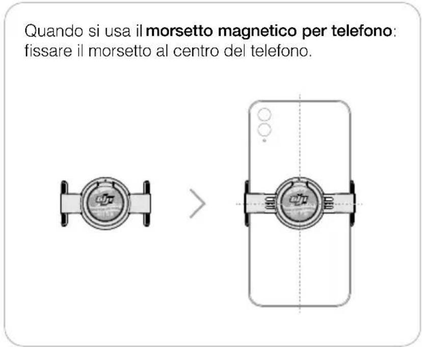 DJI Osmo Mobile 4 - Fissaggio al telefono - 1