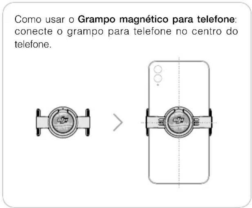 DJI Osmo Mobile 4 - Como prender o téléphone - 1