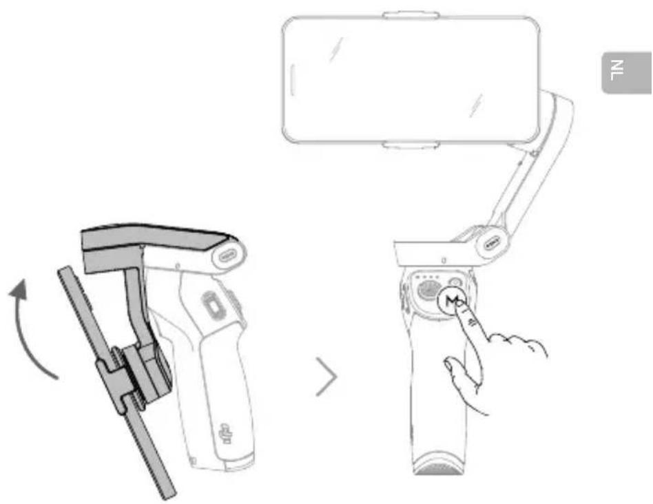 DJI Osmo Mobile 4 - De telefoon bevestigen - 5