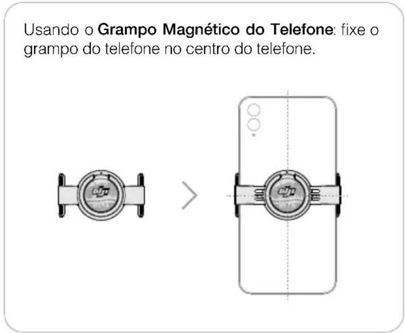 DJI Osmo Mobile 4 - Fixar o telephone - 1