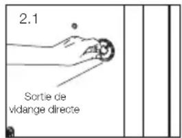 HONEYWELL DH50PW - Drainage de l'eau continue - 1