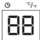 HONEYWELL DH50PW - Temperature / Timer Display - 1