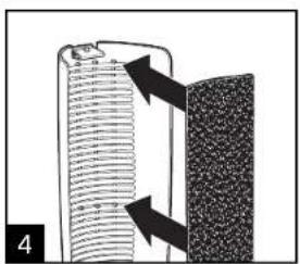 HAMILTON BEACH True Air 04493 - Replacing Carbon Filter - 4