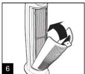 HAMILTON BEACH True Air 04493 - How to Use Your Air Purifier - 6