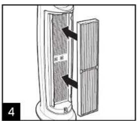 HAMILTON BEACH True Air 04493 - How to Use Your Air Purifier - 4