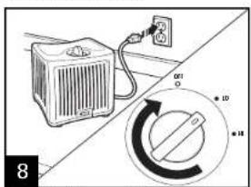 HAMILTON BEACH TrueAir 04532GM - Utilisation - 8