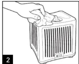 HAMILTON BEACH TrueAir 04532GM - Peligro de Descarga Eléctrica. - 2