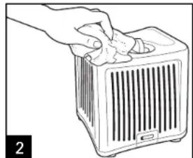HAMILTON BEACH TrueAir 04532GM - Risque d'electrocution. - 2