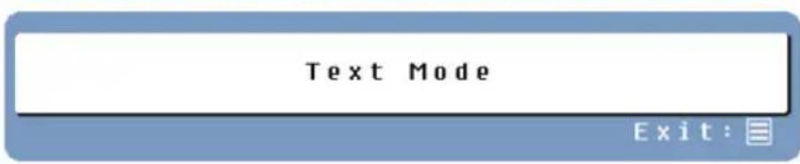 WESTINGHOUSE L1975NW - Text Mode – Normal brightness - 1