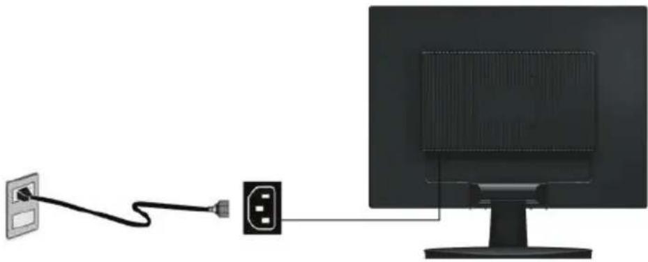 WESTINGHOUSE L1975NW - Conecte los Cables de Alimentación Eléctrica - 1