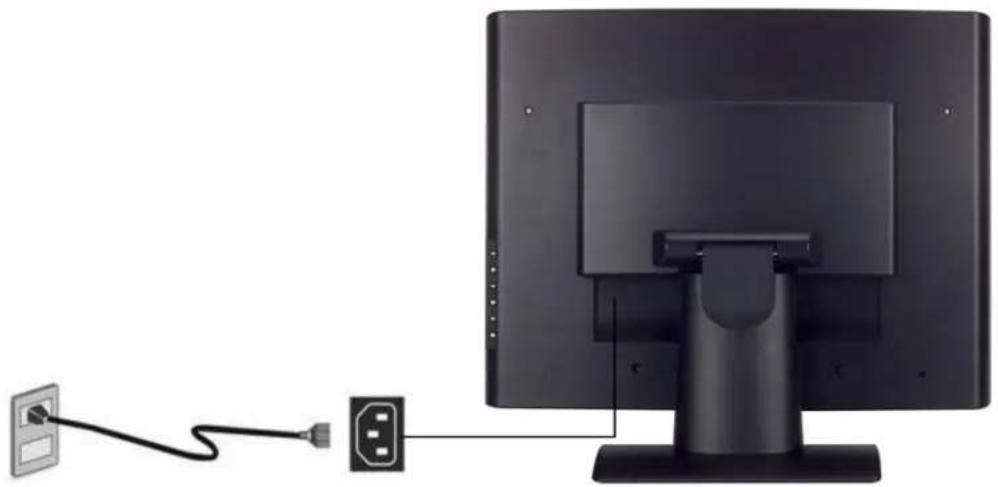 WESTINGHOUSE LCM20v5 - Conecte los Cables de Alimentación Eléctrica - 1