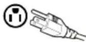 WESTINGHOUSE LCM22w3 - IMPORTANT NOTICE CONCERNING POWER CORD SELECTION - 1