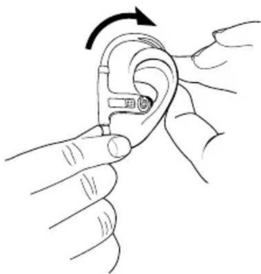 MONSTER Powerbeats - Colocación de los auriculares Powerbeats - 1
