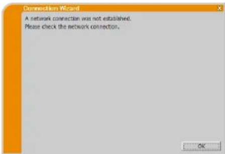 Christie LX601i - Co06eHne 1: A network connection was not established. - 1