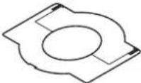 Christie LX1750 - Light-shielding plate for each lens - 3