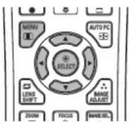 Christie LX1750 - [投影机名称] 菜单 - 1