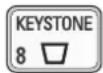 Christie LX1750 - Correcting the keystone effect - 1