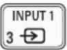 Christie LX1750 - Switching the input signal - 1
