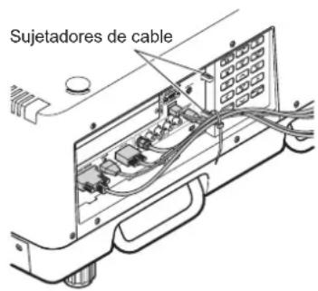 Christie LX1750 - ☐mo aflojar los sujetacables - 2