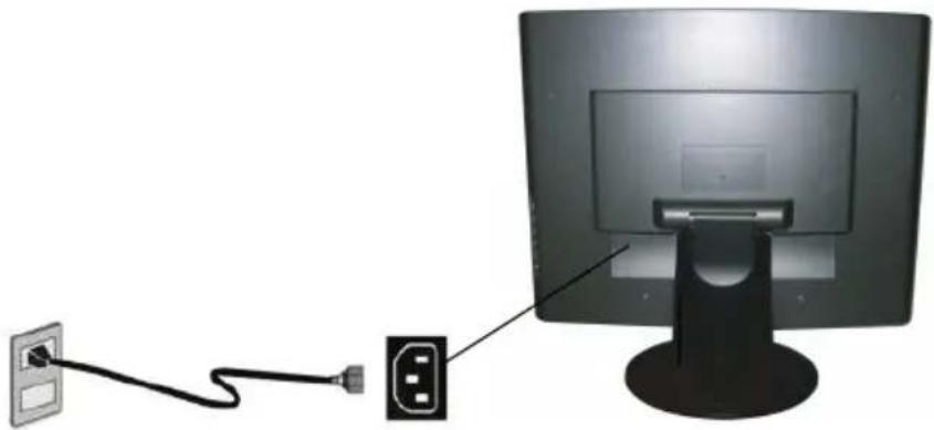 WESTINGHOUSE L2046NV - Connect Power Cables - 1