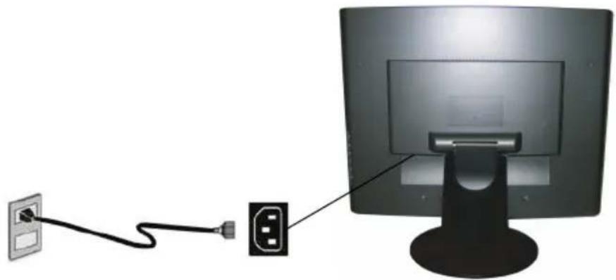 WESTINGHOUSE L2046NV - Conecte los Cables de Alimentación Eléctrica - 1