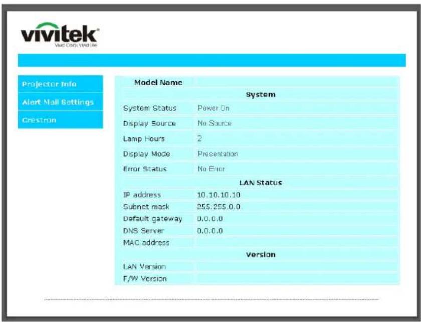 VIVITEK DU5671 - LAN RJ45 - 7