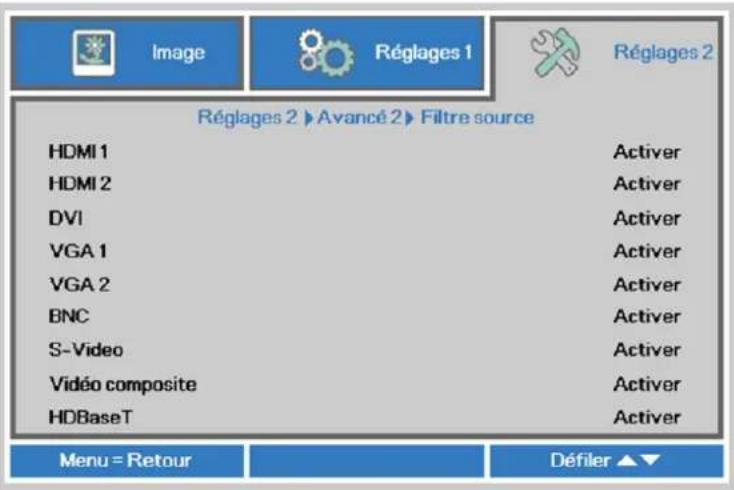 VIVITEK DU5671 - Filtre source - 1