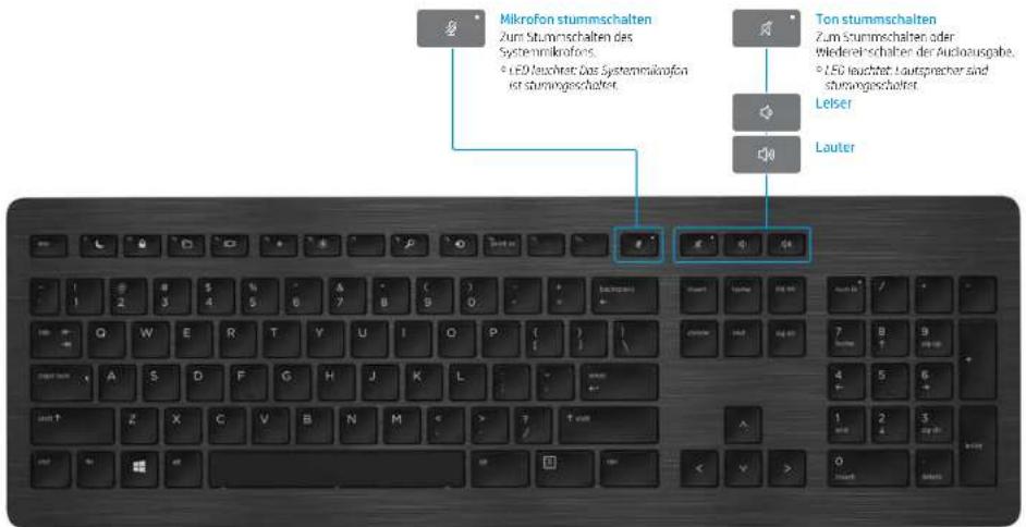 HP Wireless Premium - HP USB Premium-Tastatur - 1