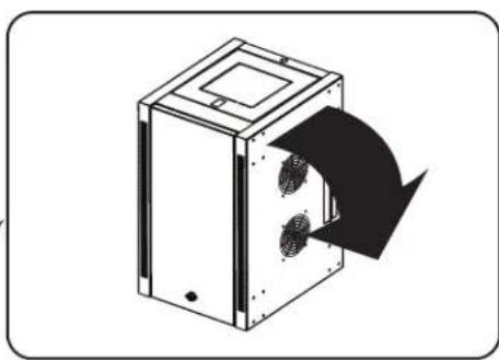 Tripp Lite SmartRack SRW6U - Reversing the Enclosure - 2
