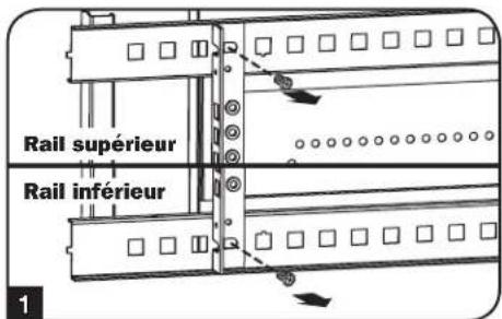 Tripp Lite SmartRack SRW6U - Autre possibilité de montage : rail de fixation avec trou taraudé - 1