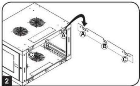 Tripp Lite SmartRack SRW6U - Wall Mounting the Enclosure - 2